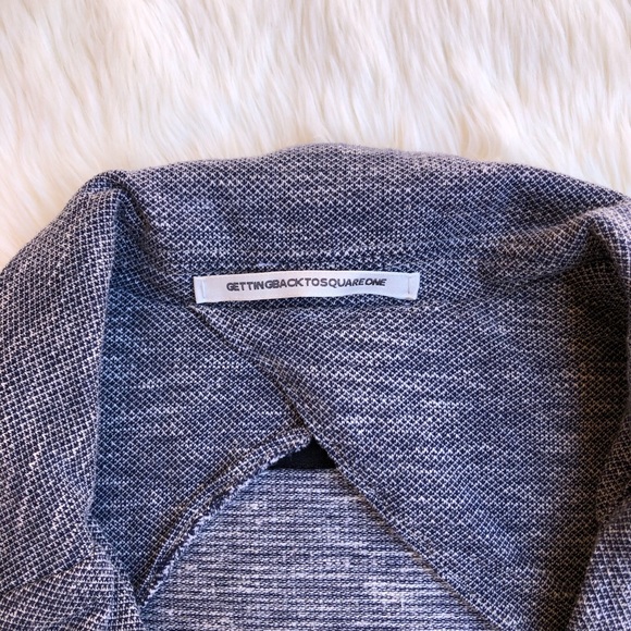 Getting Back to Square One 3/4 sleeve blazer - Picture 2 of 7